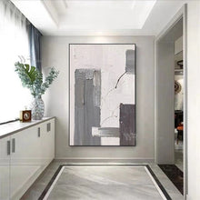 Cargar imagen en el visor de la galería, High Quality Handmade Canvas Oil Painting Modern Simple Abstract Decorative Hanging Poster Wall Art Custom Mural for Home Hotel