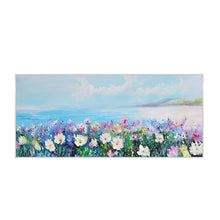 Cargar imagen en el visor de la galería, Hand painted canvas oil paintings modern wedding decor flowers oil Painting Wall art Picture for living room home decor bedroom