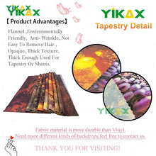 Carica l&#39;immagine nel visualizzatore della Galleria, Arazzo da parete The Rock Eating Blueberry Pancakes Stile bohémien Mandala Kawaii Room Decorazione da appendere a parete