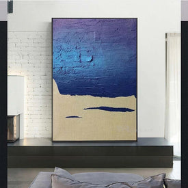 Nordic Style Handmade Texture Oil Painting On Canvas Wall Poster Interior Decor Art Hang Picture For Living Room Hotel Decor