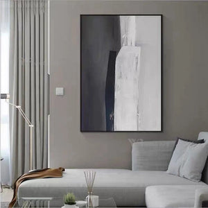 Abstract Minimalist Art Decoration Handmade Canvas Poster Wall Aesthetics Custom Picture Living Room Bedroom Porch Hanging Mural