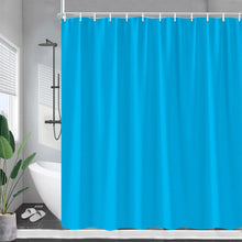Carica l&#39;immagine nel visualizzatore della Galleria, Simple Modern European style Shower Curtain Blue Purple Green Red Color Pattern Bathroom Polyester Cloth Hanging Curtains Sets