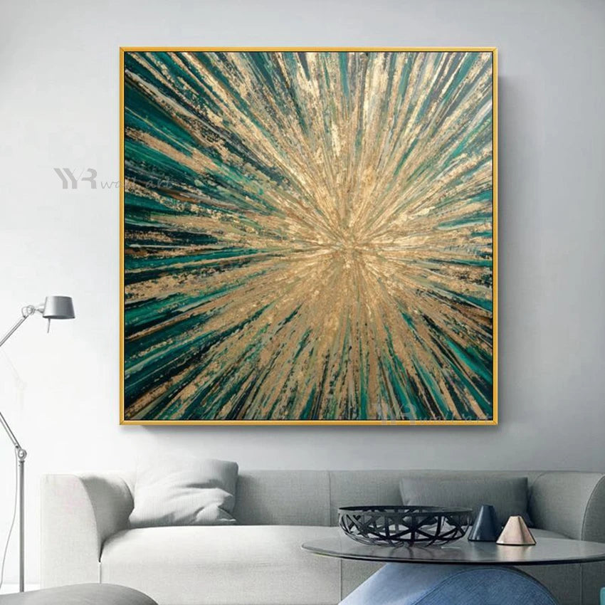 Custom Art Oil Painting Abstract Design Modern Home Decor Artwork 100%Handmade Canvas Mural Living Room Bedroom Wall Pop Picture