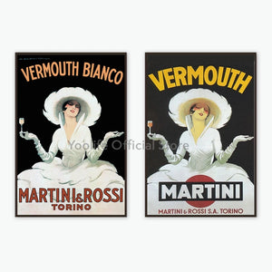 Póster de vino Vermouth de estilo Vintage, cuadro sobre lienzo para pared, impresión de bebidas, imagen publicitaria, decoración de Bar