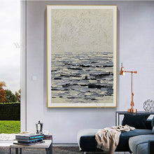 Загрузите изображение в программу просмотра галереи, Cuadros Para el hogar Abstract Oil Painting Handmade On Canvas Texture Seascenery Wall Art Poster Picture For Living Room Proch