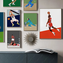 Cargar imagen en el visor de la galería, Fútbol baloncesto tenis béisbol boxeo arte Pop lienzo pintura carteles nórdicos e impresiones cuadros de pared para decoración para sala de estar