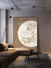 Cargar imagen en el visor de la galería, High definition  Earth - Nordic Modern Abstract Handmade  Oil Painting Home Decoration Bedroom Restaurant Living Room Sofa Mural