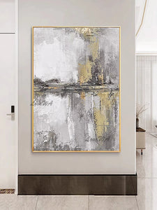 Decoración de arte de la pared, pintura abstracta con textura simple moderna, arte en lienzo hecho a mano, imagen sin marco para ilustraciones personalizadas de Hotel