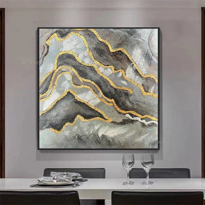 2023 Modern Abstract Art Canvas Picture 100% Handmade Oil Painting Wall Poster Living Room Bedroom Porch Restaurant Custom Mural