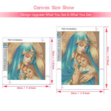 Cargar imagen en el visor de la galería, Pintura de diamante 5D DIY, Kit de punto de cruz de flores y paisaje de animales, bordado redondo completo, arte mosaico, imagen decorativa de diamantes de imitación