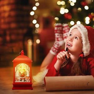 Weihnachten Santa Laterne Windlichter Frohe Weihnachten Dekorationen für Zuhause Weihnachtsbaum Ornamente Geschenke Neujahr