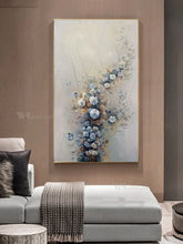 Carica l&#39;immagine nel visualizzatore della Galleria, Unique Design Beautiful Flowers Piture For Gift Handmade Canvas Oil Painting Wall Art Poster Home Decor For Living Room Entrance