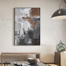 Load image into Gallery viewer, New Nordic Abstract Art Decor Oil Painting Wall Canvas Poster 100% Handmade Acrylic Mural Unframed for Living Room Bedroom Porch