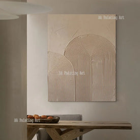 Nuovi dipinti moderni Arte pura fatta a mano Astratta strutturata Linee 3D Pittura a olio Oggetti da parete per la casa Spessa arte acrilica su tela