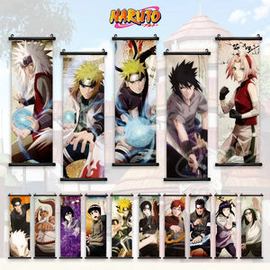 Lienzo decorativo de Naruto Anime para el hogar, pintura colgante de Kakashi, imágenes en desplazamiento, impresiones artísticas de pared, póster clásico de sangre caliente para sala de estar