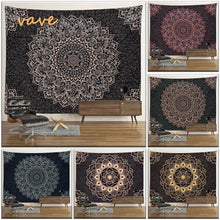 Load image into Gallery viewer, Indian Mandala Tapestry Flower Wall Hanging Boho Hippie Cloth Fabric Large Tapestry Interior Bedroom Dorm Room Decor Aesthetic