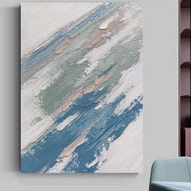 Nordic Design Modern Abstract Wall Painting For Home Decor Handmade Canvas Oil Painting Artwork Picture Poster For Living Room