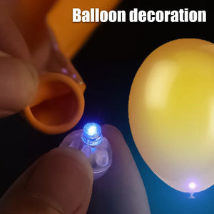 Winzige LED-Ballon-Lichter, farbig, leuchtend, blinkend, Tumbler-Licht, Mini-runde Glühkugel-Lampe für Laterne, Weihnachten, Hochzeit, Party, Dekoration
