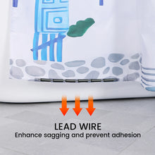 Load image into Gallery viewer, Morandi Shower Curtain With Hooks Nordic Style Moldproof Bathroom Curtains Waterproof Fabric Curtains For Bath Home Decor