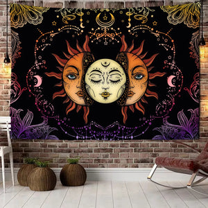 Tarot Card Tapestry Wall Hanging Astrology Divination Bedspread Beach Matwitchcraft Mandalay Hippie Mandalas Brujeria