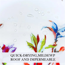 Carica l&#39;immagine nel visualizzatore della Galleria, Pink Shower Curtain Liner Floral Bird Butterfly Print Fabric Shower Curtain For Bathtub Bathroom Decor Waterproof Bath Curtain