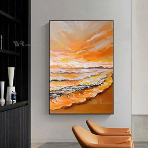 High Quality Handmade Oil Painting Abstract Natural Beauty Wall Decoration Poster Acrylic Art Canvas Living Room Bedroom Hotel