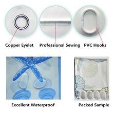 Загрузите изображение в программу просмотра галереи, Стильная черно-белая полоска с цветочным рисунком, комплект занавесок для душа, элегантная индивидуальная занавеска для ванной, коврики для ванной комнаты, коврики для ванной, домашний декор