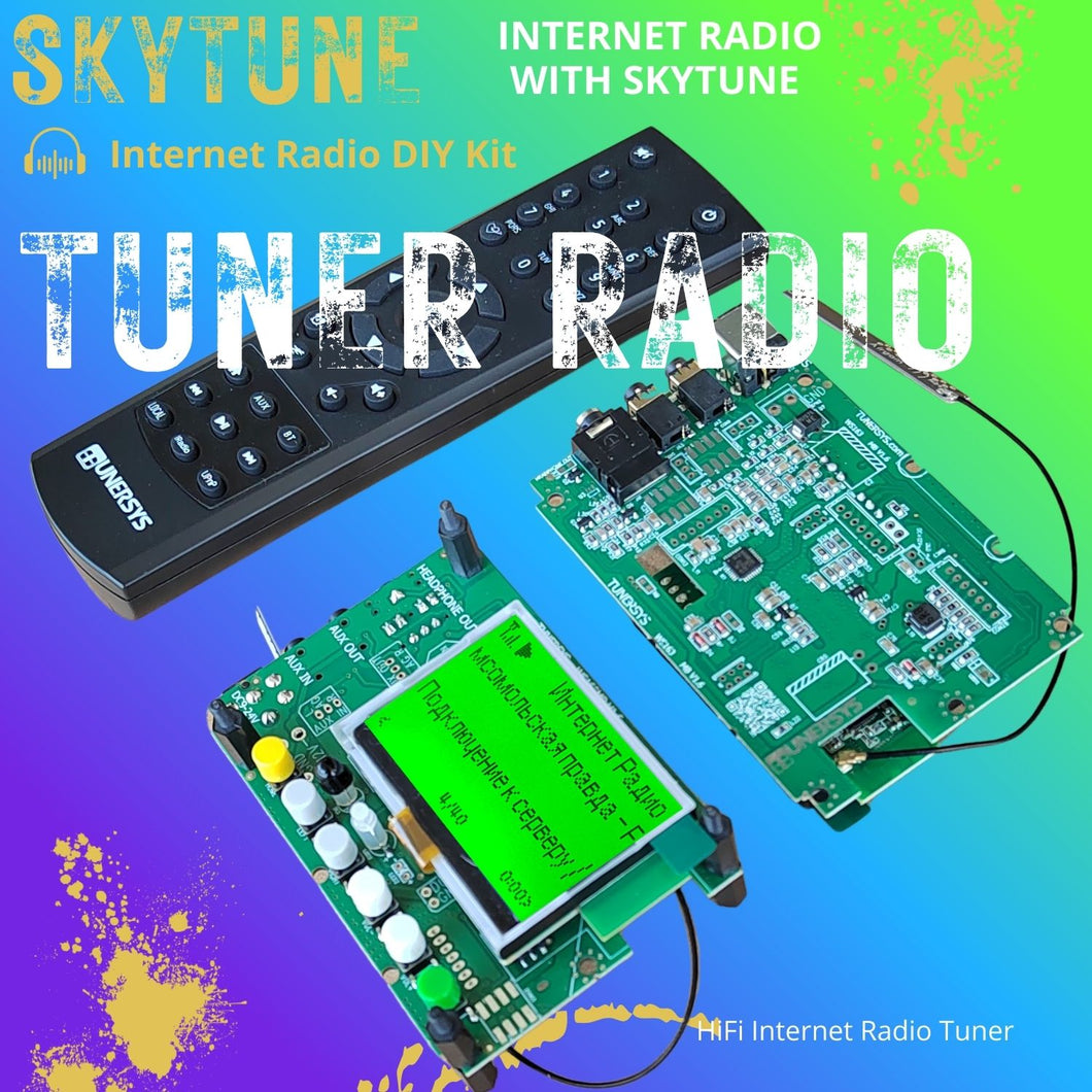 Diy Internet Radio Amplifier Board WiFi Tuner Stéréo