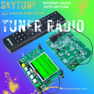 DIY Kit WiFi Radio Internet Tuner Headphone Amp Board