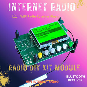 DIY Kit WiFi Radio Internet Tuner Headphone Amp Board