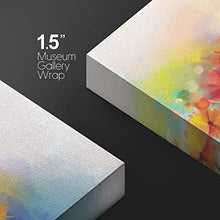 Load image into Gallery viewer, wall26 Canvas Wall Art - Watercolor Style Various Colord Flowers - Giclee Print Gallery Wrap Modern Home Art Ready to Hang - 16x24 inches