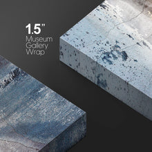 Laden Sie das Bild in den Galerie-Viewer, wall26 Abstrakte Leinwandkunst – Alte Wand – Giclée-Druck, moderne Wandkunst | Gestreckte Galeriefolie, fertig zum Aufhängen als Heimdekoration – 16 x 24