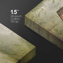 Load image into Gallery viewer, Framed Canvas Print Wall Art Dilapidated Grunge Farmhouse in Field Nature Wilderness Photography Realism Chic Scenic Colorful Rustic Ultra for Living Room, Bedroom, Office - 16&quot;x24&quot;