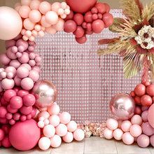 Carica l&#39;immagine nel visualizzatore della Galleria, Tenda per sfondo per feste, fondale con paillettes, decorazioni per matrimoni, baby shower, parete con paillettes, tenda per fondale glitterato, tenda in lamina di compleanno