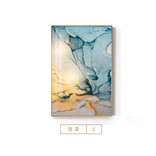 Laden Sie das Bild in den Galerie-Viewer, Abstrakte skandinavische Wandkunst, nordische Poster, Drucke, moderne Kunst, Bilder auf Leinwand, für Wohnzimmer, Mode, Heimdekoration