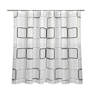 k-water Bathroom Shower Curtain 3D Waterproof Mildew proof PEVA Bath Curtain Shower Curtains Environmental Toilet Door Curtain