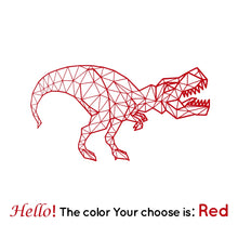 Load image into Gallery viewer, Geometric Tyrannosaurus Wall Stickers Dinosaur Wall Decals For Baby Room Decor Wall Art Bedroom Gift For Kids Room Decor