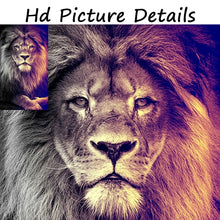 Carica l&#39;immagine nel visualizzatore della Galleria, Moderna testa di leone africano Wall Art Canvas Poster e stampe Animali Art Dipinti su tela sulle immagini a parete Home Decor Cuadros