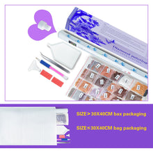 Laden Sie das Bild in den Galerie-Viewer, 5D DIY voller quadratischer / runder Diamantmalerei &quot;Tier&quot; Löwe Eule Strass Stickerei Mosaikbild Heimdekoration 3D Kreuzstich