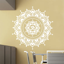 Load image into Gallery viewer, Indian Yoga Mandala Wall Sticker Pvc Wall Art Stickers Modern Fashion Wallsticker For Bedroom Decoration Wall Art Sticker Murals