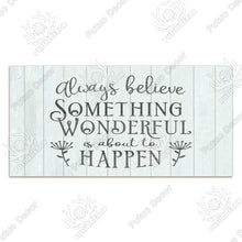 Carica l&#39;immagine nel visualizzatore della Galleria, Putuo Decor Speranza Targhe in legno Amicizia Targa da parete in legno Targa shabby chic per ciondolo in legno Decorazione della casa Regali di famiglia