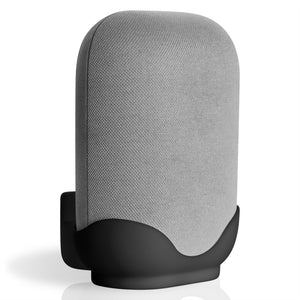 Staffa per cavo con supporto per montaggio a parete con presa per Google Nest Audio Assistente vocale Plug in Cucina Camera da letto Bagno Supporto audio
