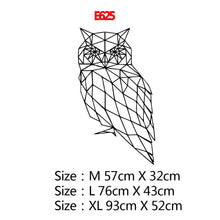 Загрузите изображение в программу просмотра галереи, Креативная Геометрия животного, настенная художественная наклейка, современные настенные наклейки для детской комнаты, виниловые наклейки для гостиной, компания, фреска