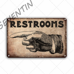 Beware of Dog Sign Vintage Alcohol Restroom Poster Metal Plate Tin Sign Farmhouse Man Cave Decor Caution Angry Gamer Room Decor