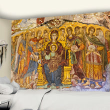 Carica l&#39;immagine nel visualizzatore della Galleria, Imperium Romanum Immagine Arazzo Re Giustiniano dinastia Retro Panno da parete Arazzi Boho Home Decor Wall Art Murale Macrame