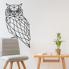 Загрузите изображение в программу просмотра галереи, Креативная Геометрия животного, настенная художественная наклейка, современные настенные наклейки для детской комнаты, виниловые наклейки для гостиной, компания, фреска