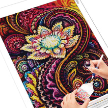 Cargar imagen en el visor de la galería, EverShine, pintura de diamantes, Mandala, Kits de punto de cruz, bordado de diamantes, flor, taladro completo, imagen cuadrada, arte de pared de diamantes de imitación