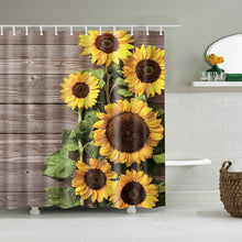 Load image into Gallery viewer, YOMDID Polyester Fiber Bath Curtain 3d Printed Shower Curtain with 12 Hooks for Home Bathroom Decor Bath Screen Cortina de ducha