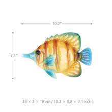 Load image into Gallery viewer, Tropical Fish Wall Hanging Wall Decor Creative Ornament Craft  Wall Art Marine Life wall stickers for kids rooms decorative