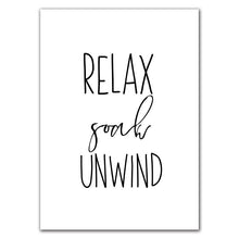 Cargar imagen en el visor de la galería, Cartel divertido de lienzo para baño, impresiones artísticas para pared, disfruta de tu caca, permanece sentado, carteles de baño, decoración de pared para baño CH113